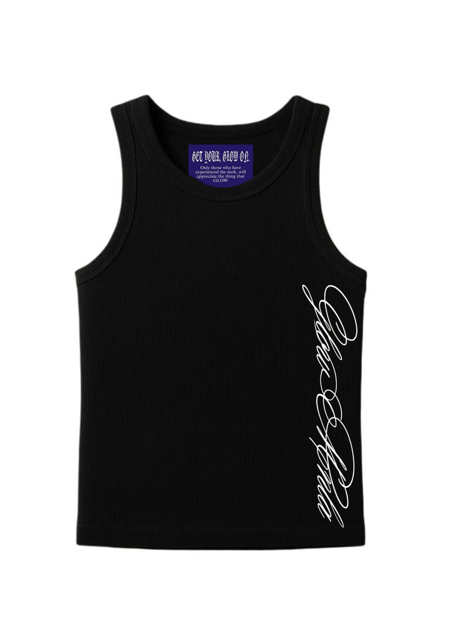Reflective Tanktop (Midnight Black)