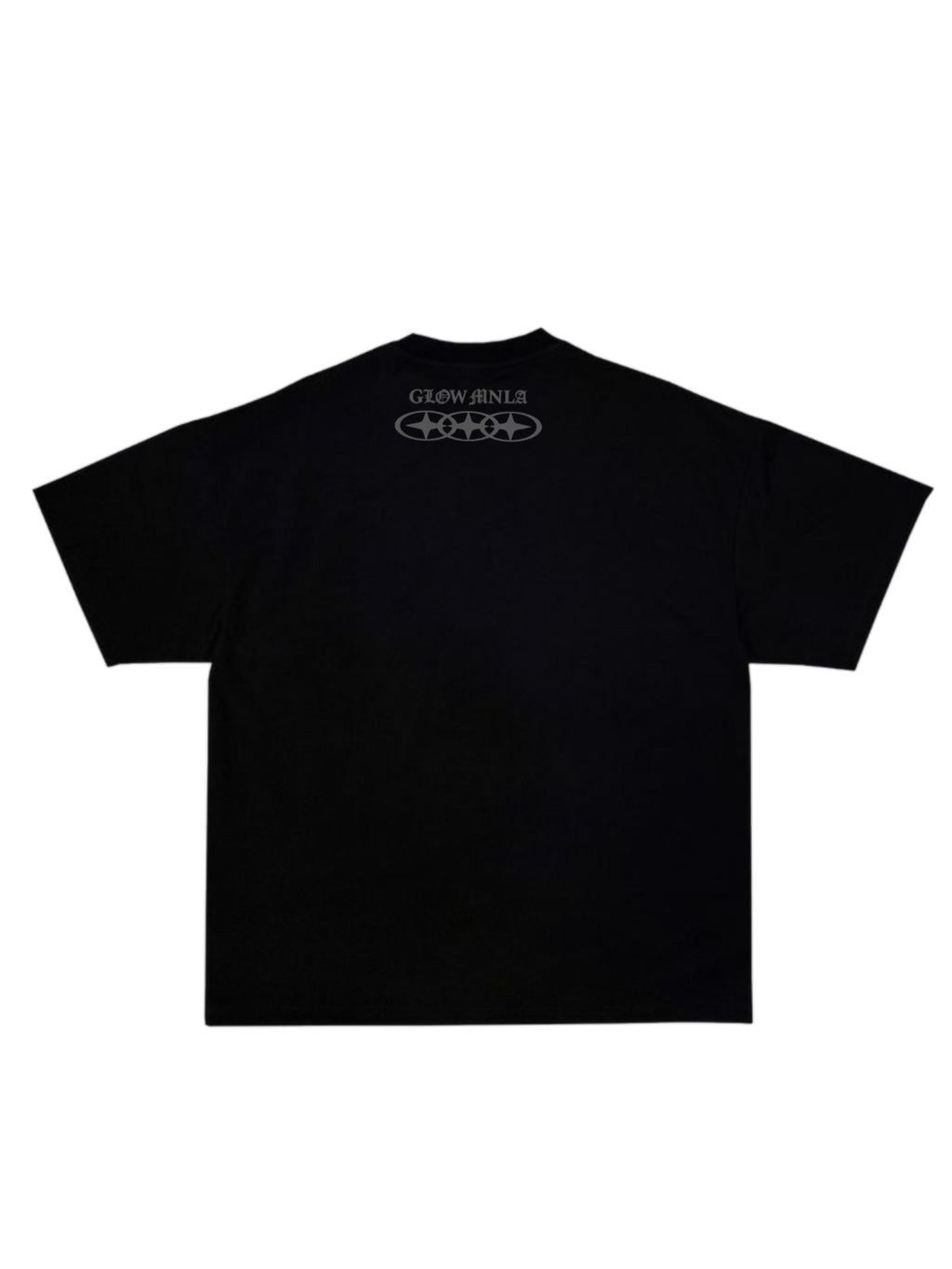 REFLECTIVE "2 MUCH GLOW" TEE