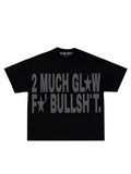 REFLECTIVE "2 MUCH GLOW" TEE